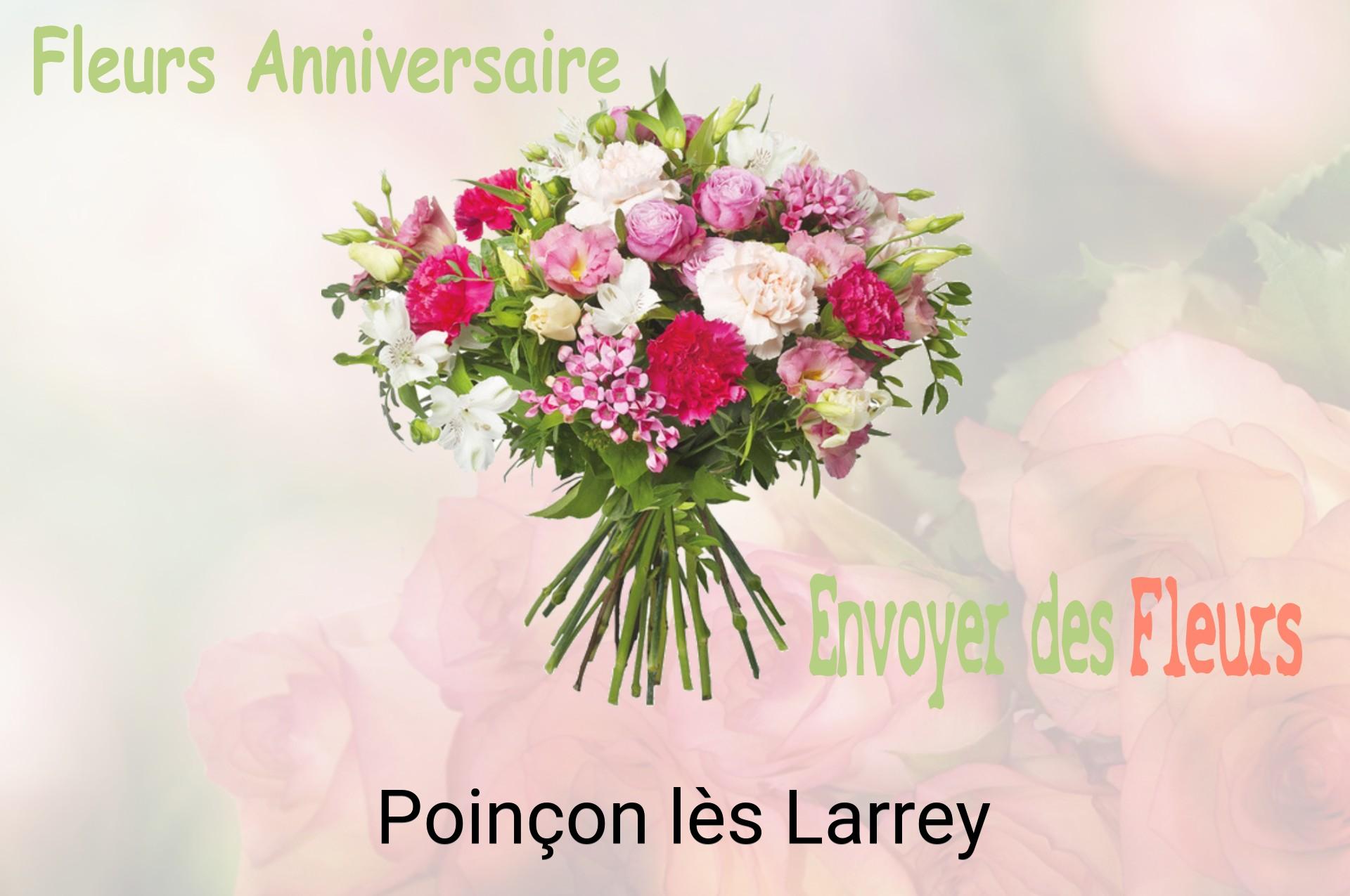 Bouquet de fleurs d’anniversaire livré à Poinçon-lès-Larrey