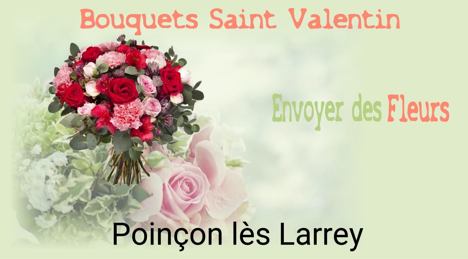 Roses de Saint-Valentin livrées à Poinçon-lès-Larrey